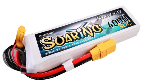 GEA403S30X9GT Lipo 11,1/4000 Soaring-30C"GT" XT90/XH